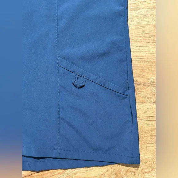 Urbane Performance Scrub Zip-up Jacket Size Large Color Blue - Picture 3 of 5